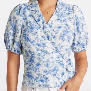 NWT Stitch Fix Violets & Roses Blouse